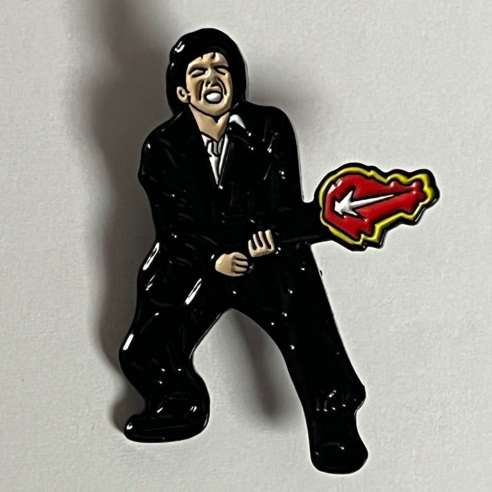 Scarface Tony Montana Gun Hat Pin Streetwear Hats Bag Fitted New Era Say Hello